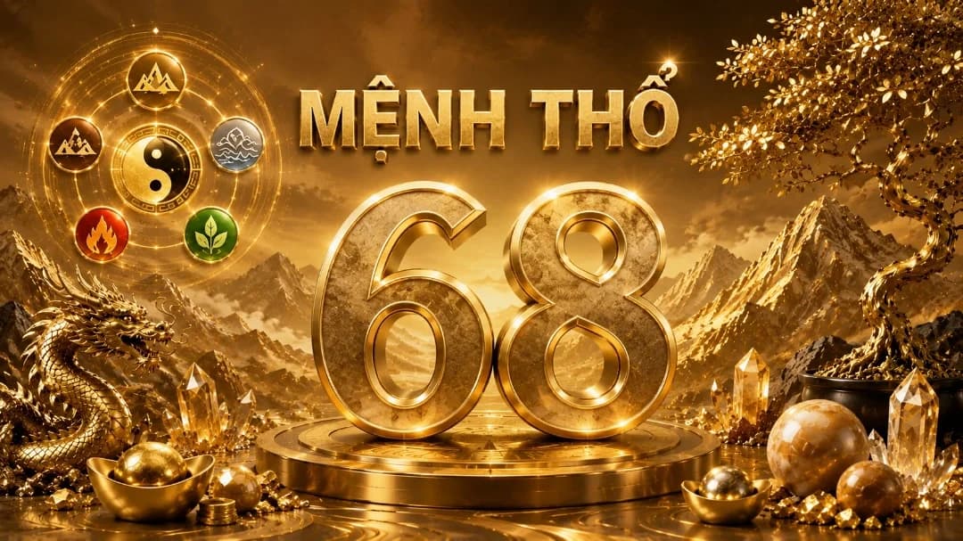 Người mệnh Thổ có hợp biển số 68 không?