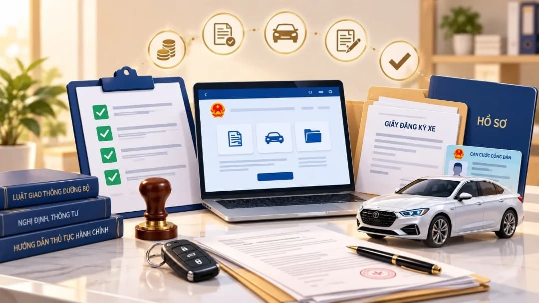 Trúng đấu giá biển số nhưng chưa có xe phải làm gì?